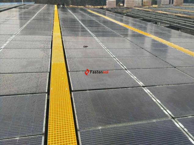 Solar Walkway FRP Moded Grating manufacturer