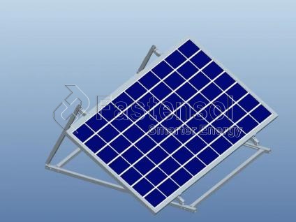 طقم طاقة شمسية كامل ذاتي التثبيت للشرفات والمدرجات
        