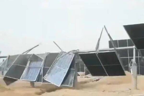 التفكير في انهيار محطة الطاقة الشمسية - تعتبر السلامة والبناء الحقيقي أكثر أهمية من التكلفة والمحاكاة